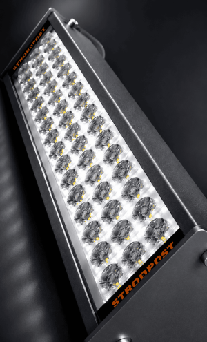 Dettaglio dei LED della lampada stroboscopica STROBOPOST FX Series